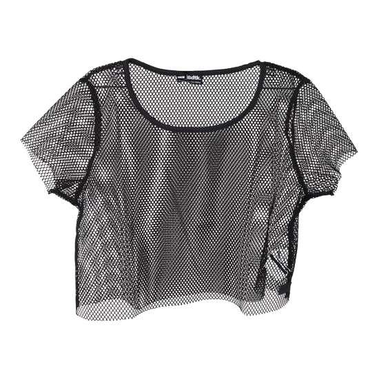 Bodytalk Γυναικεία κοντομάνικη μπλούζα crop